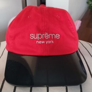 supreme acrylic visor 6 panel